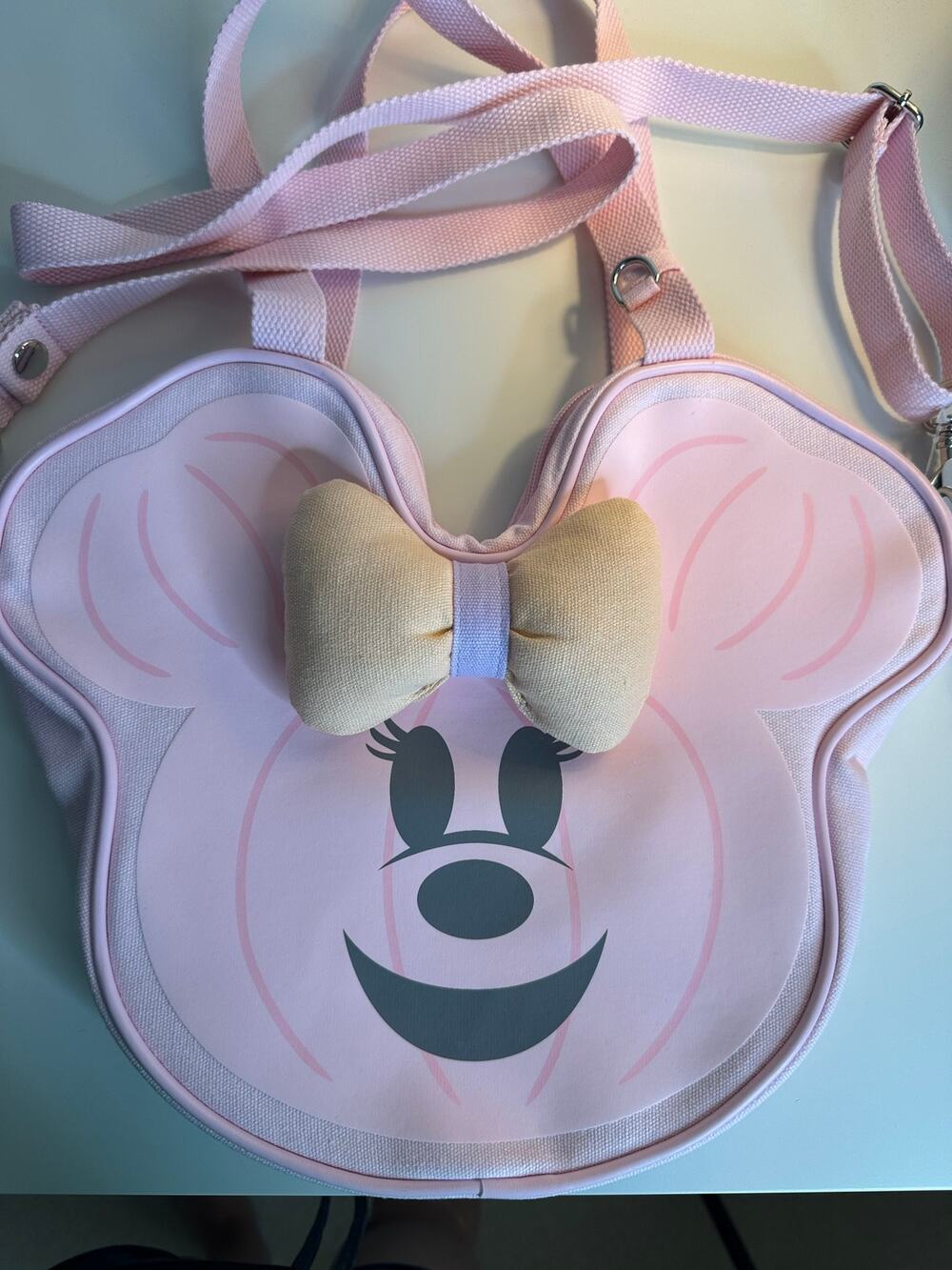 Disney Parks Cutie Ghost Minnie Pumpkin Tote Bag